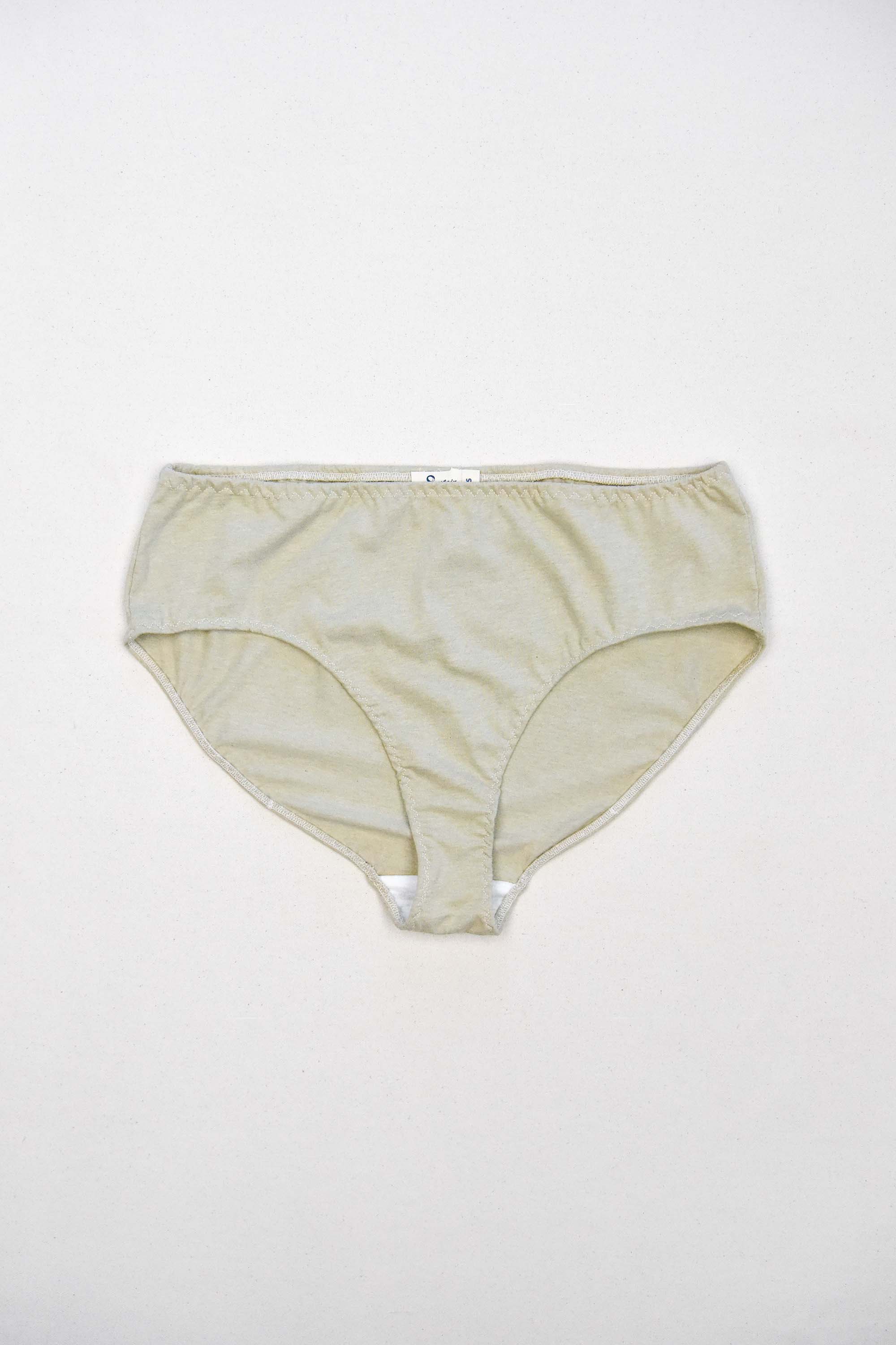 Undyed Organic High Rise Panties – Sustain by Kat