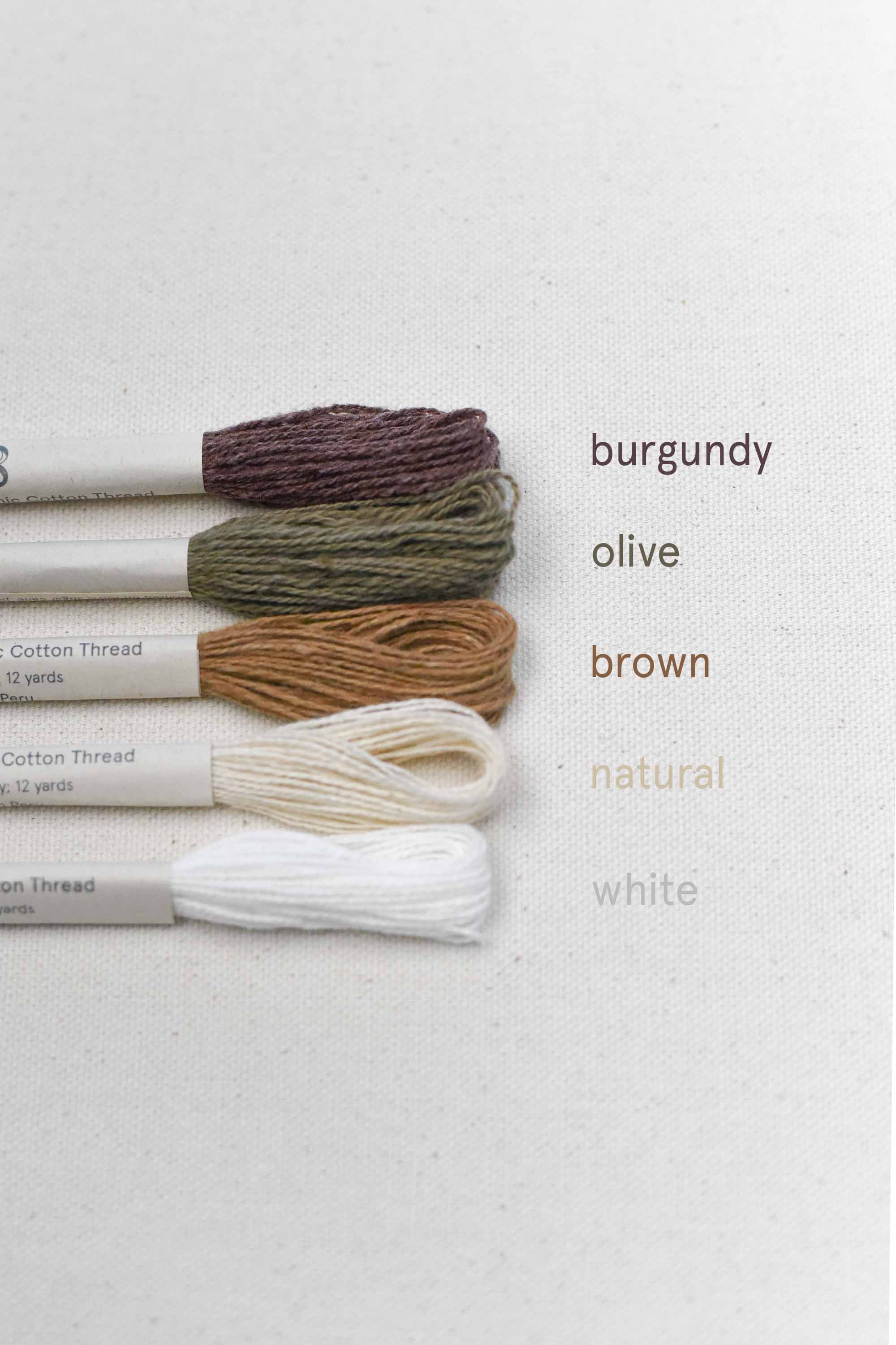 Undyed Organic Cotton Thread – Sustain by Kat